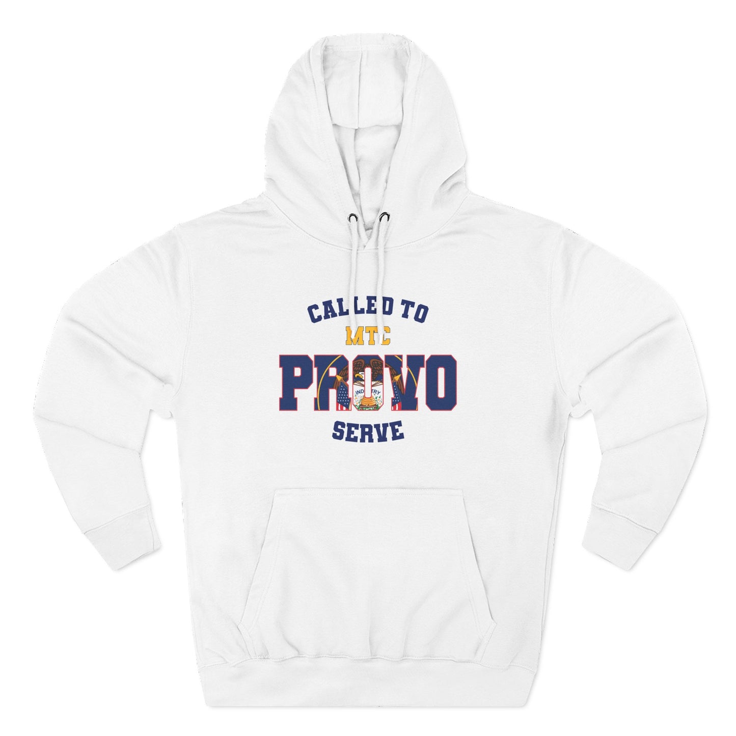 Provo MTC English Old Utah Flag - The Relaxed Hoodie