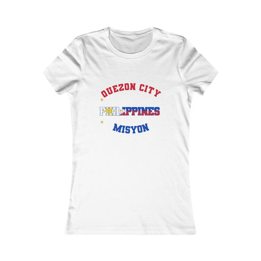 Philippines Quezon City Tagalog - Ladies' New Favorite Tee