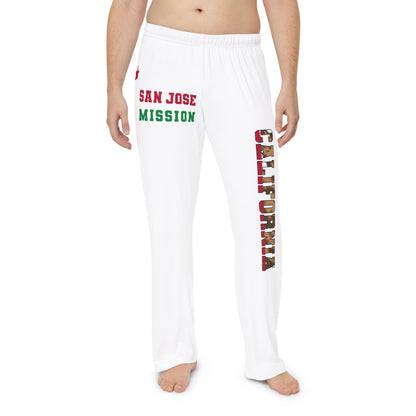 California San Jose English - Men's Lounge Pants, White