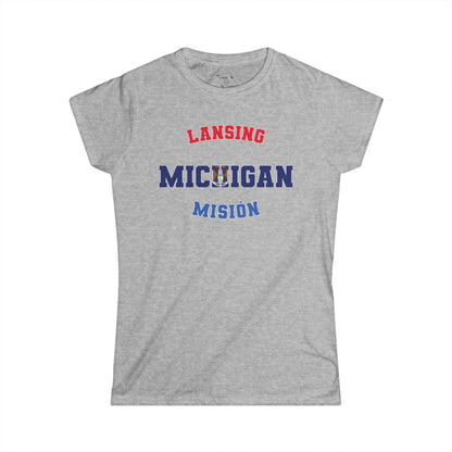 Michigan Lansing Spanish - The Classic P-Day Tee for Ladies