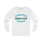 Washington Vancouver English - Unisex Long Sleeve Cotton Jersey