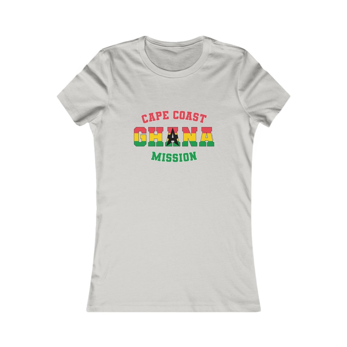 Ghana Cape Coast English - Ladies' New Favorite Tee