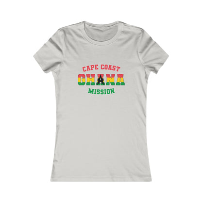 Ghana Cape Coast English - Ladies' New Favorite Tee