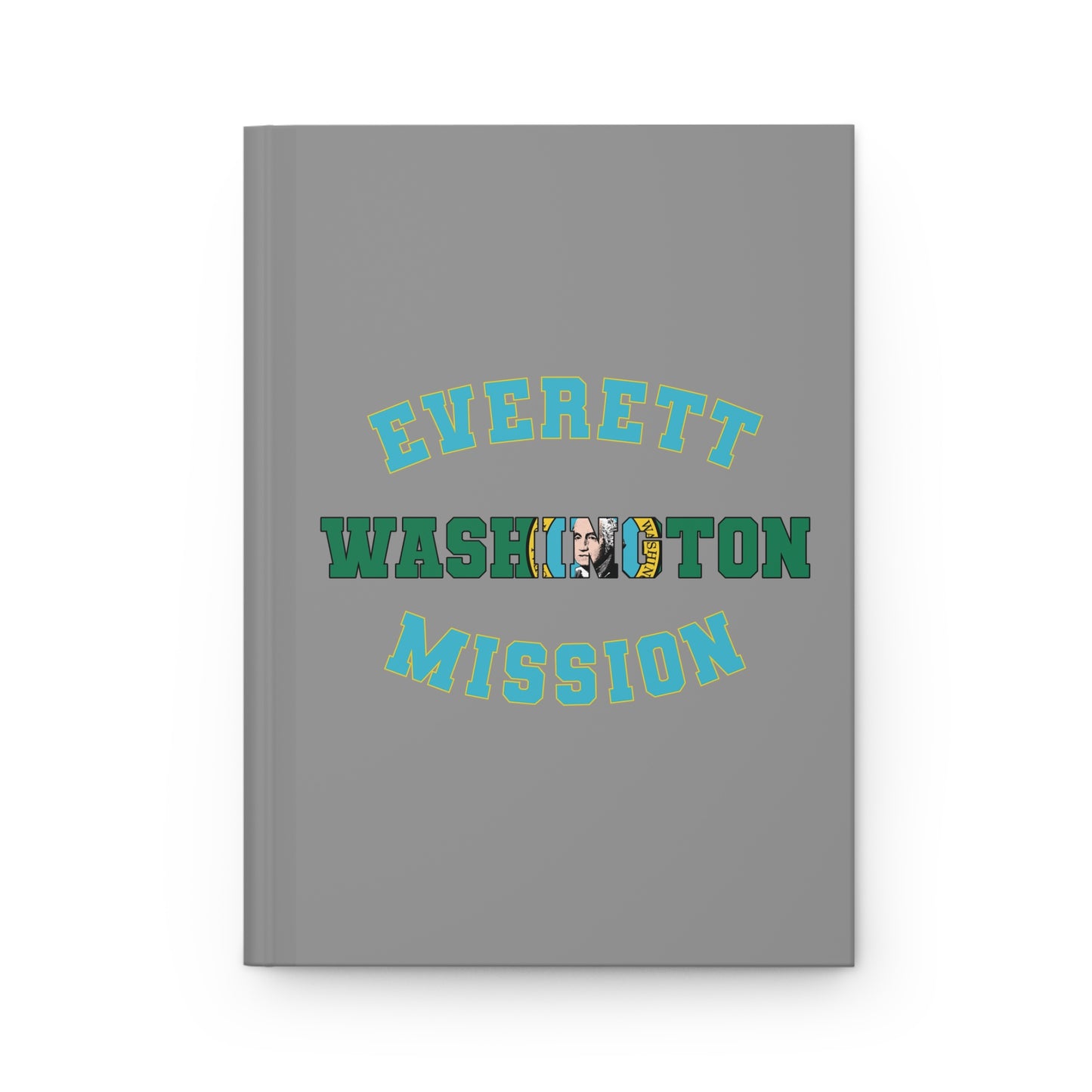 Washington Everett English - Hardcover Journal