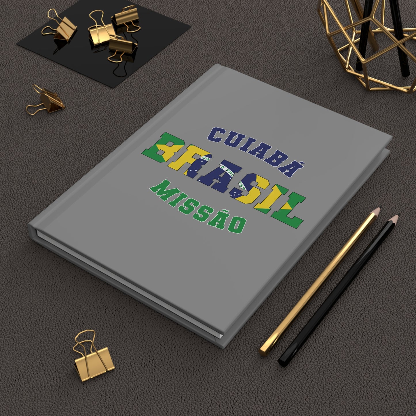 Brazil Cuiaba Portuguese - Hardcover Journal