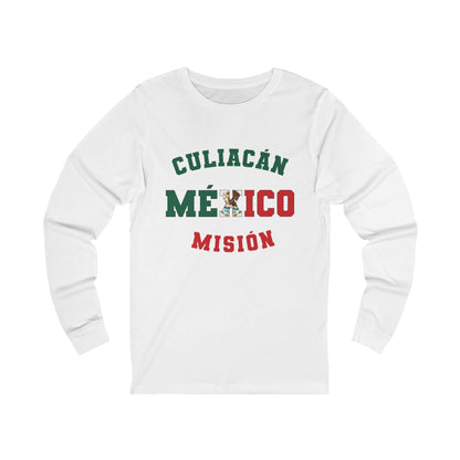 Mexico Culiacan Spanish - Unisex Long Sleeve Cotton Jersey