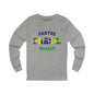 Brazil Santos Portuguese - Unisex Long Sleeve Cotton Jersey