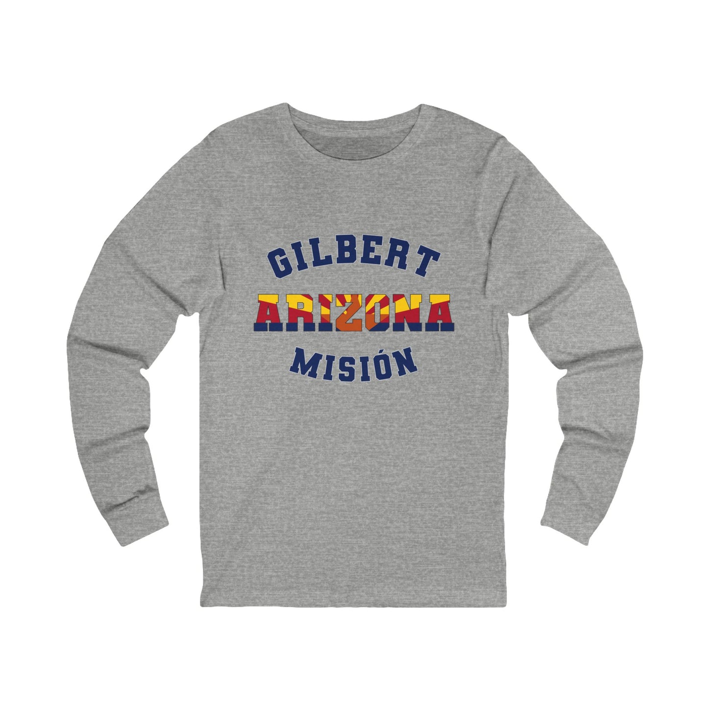 Arizona Gilbert Spanish - Unisex Long Sleeve Cotton Jersey