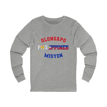 Philippines Olongapo Tagalog - Unisex Long Sleeve Cotton Jersey