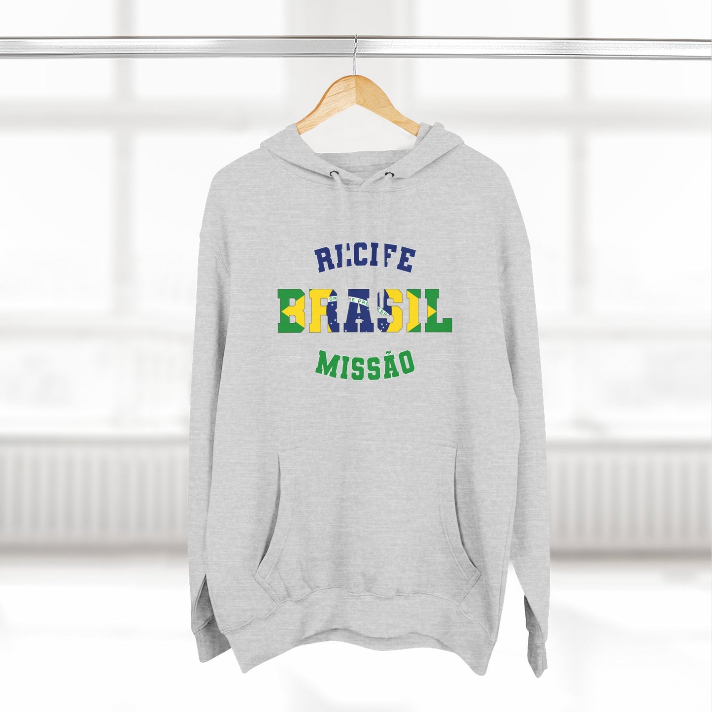 Brazil Recife Portuguese - The Relaxed Hoodie