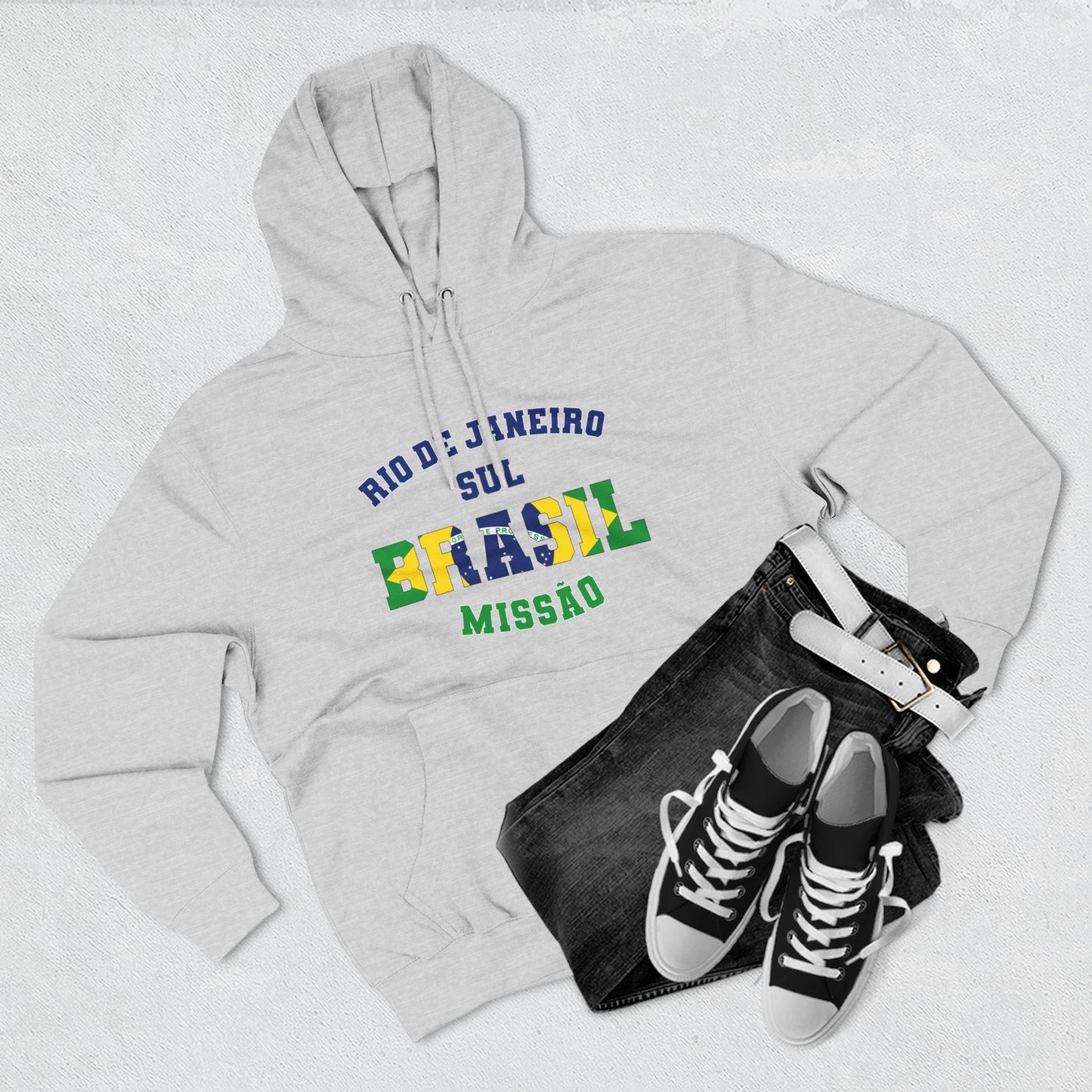 Brazil Rio De Janeiro South Portuguese - The Relaxed Hoodie