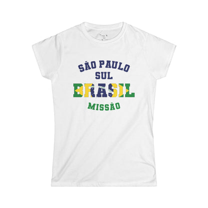 Brazil Sao Paulo South Portuguese - The Classic P-Day Tee for Ladies