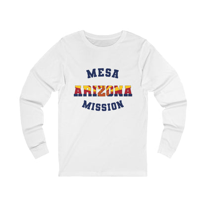 Arizona Mesa English - Unisex Long Sleeve Cotton Jersey