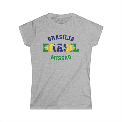Brazil Brasilia Portuguese - The Classic P-Day Tee for Ladies
