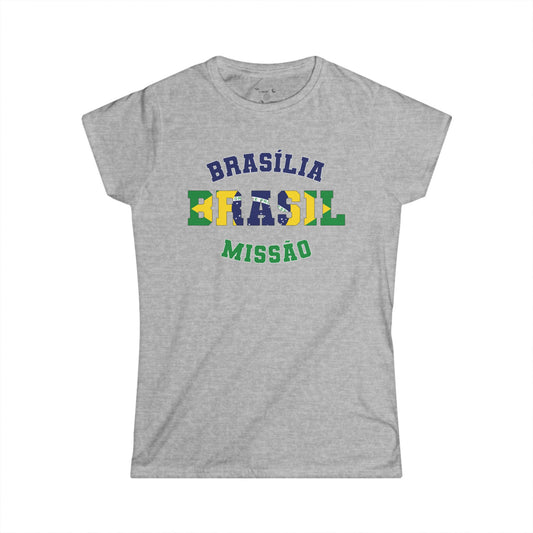 Brazil Brasilia Portuguese - The Classic P-Day Tee for Ladies