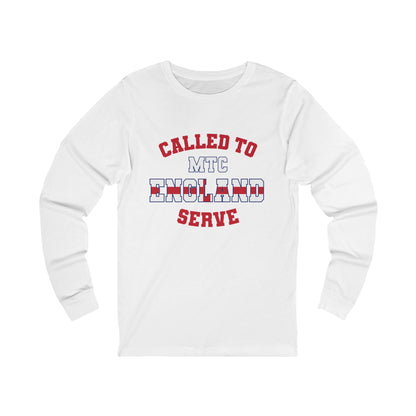 England MTC English - Unisex Long Sleeve Cotton Jersey