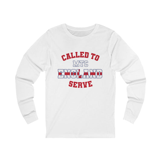 England MTC English - Unisex Long Sleeve Cotton Jersey