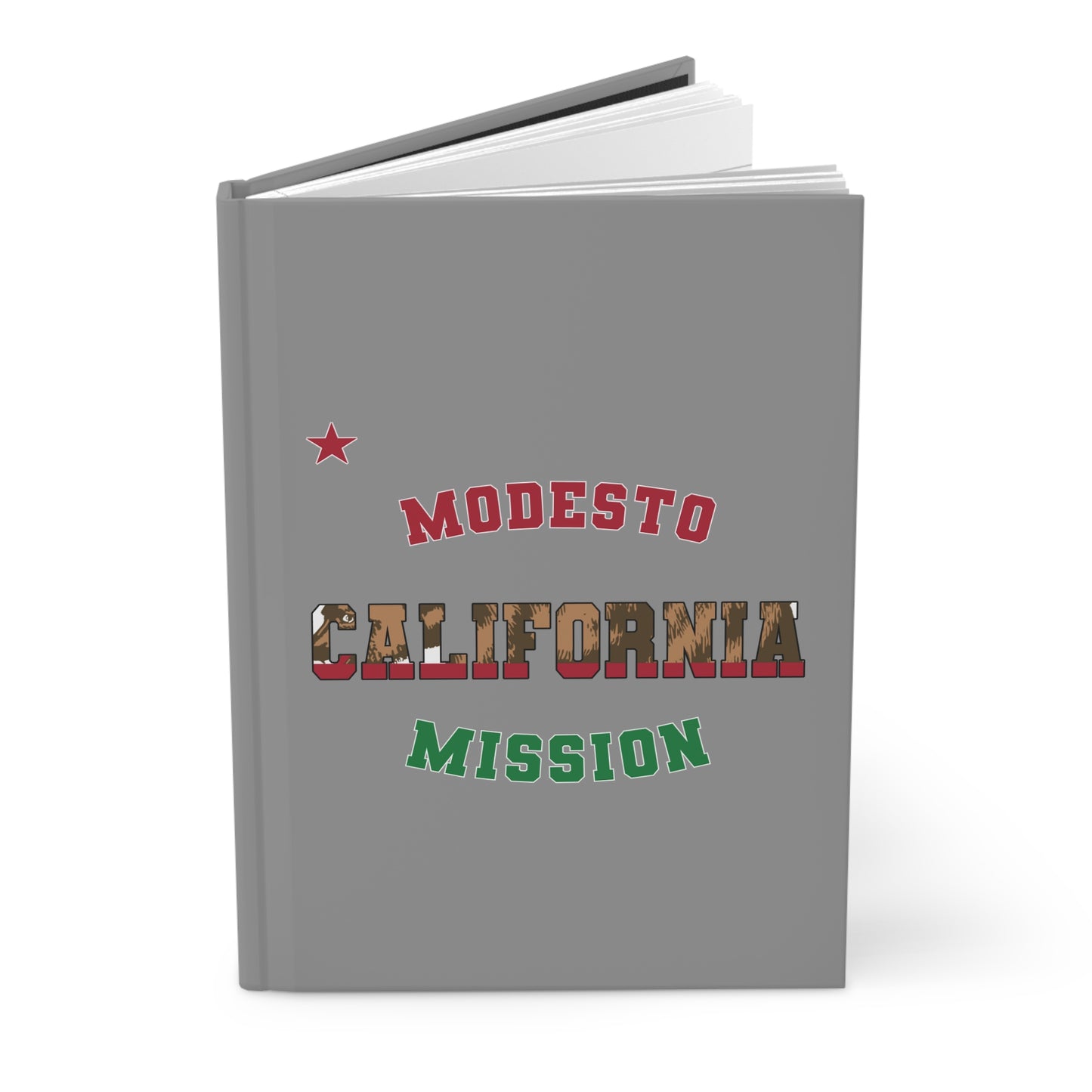 California Modesto English - Hardcover Journal