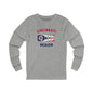 Ohio Cincinnati Spanish - Unisex Long Sleeve Cotton Jersey