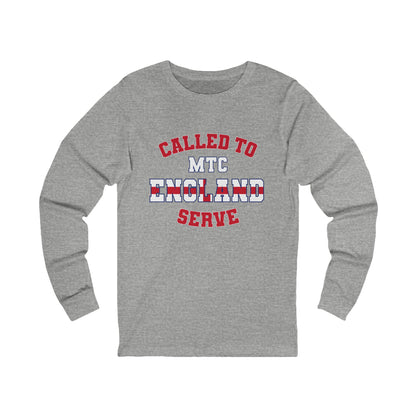 England MTC English - Unisex Long Sleeve Cotton Jersey
