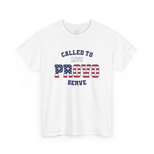 Provo MTC English USA Flag - The Classic P-Day T-Shirt