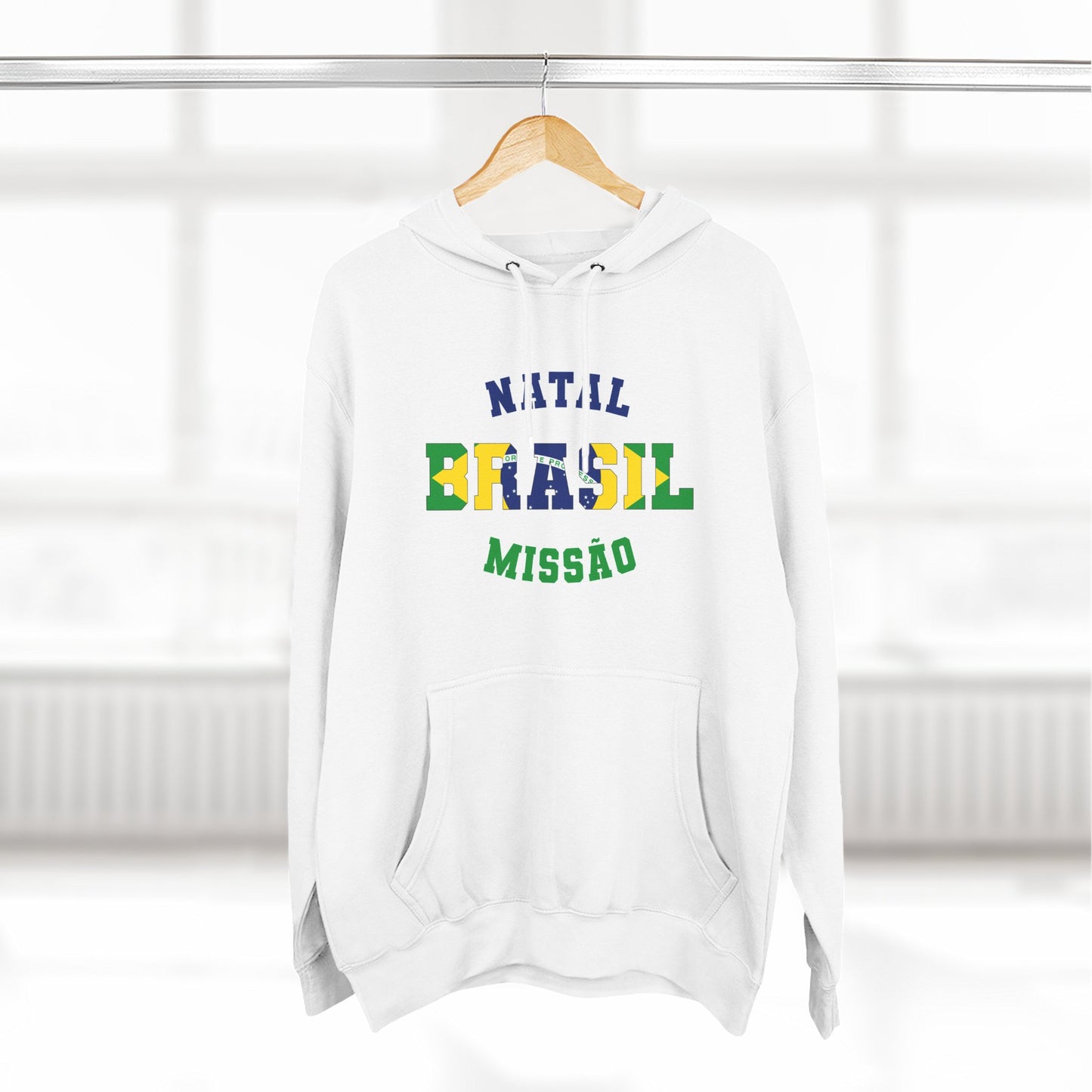 Brazil Natal Portuguese - The Relaxed Hoodie