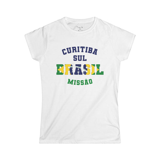 Brazil Curitiba South Portuguese - The Classic P-Day Tee for Ladies
