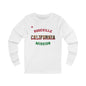 California Roseville English - Unisex Long Sleeve Cotton Jersey