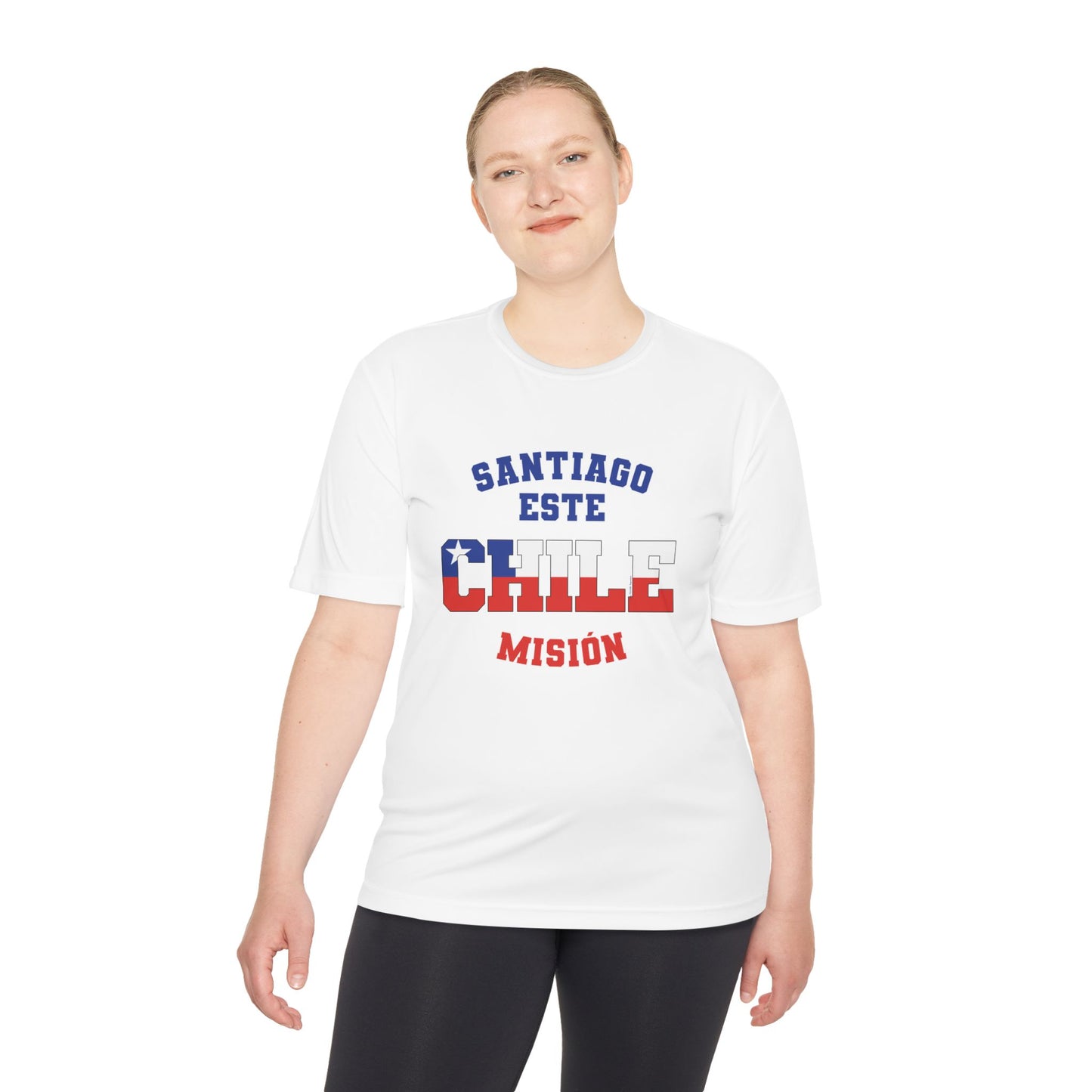 Chile Santiago East Spanish - Unisex Dri-Fit Tee