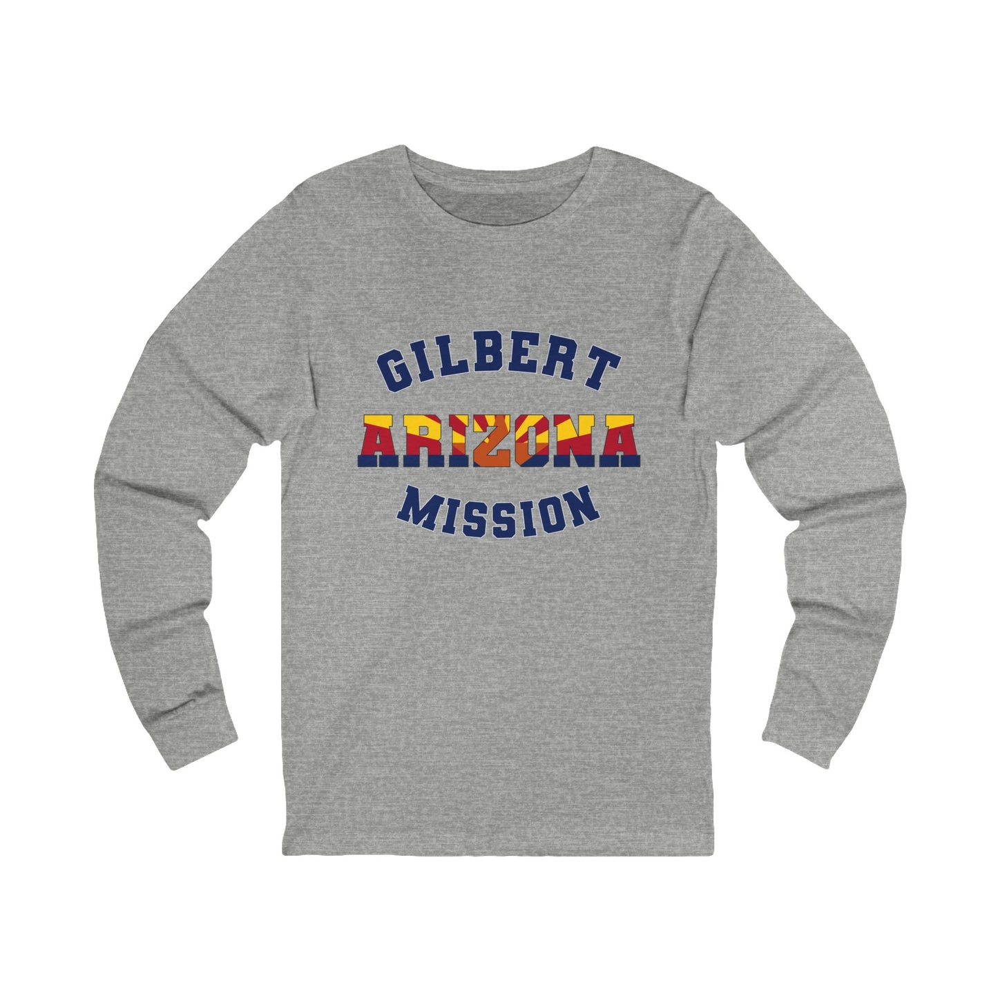 Arizona Gilbert English - Unisex Long Sleeve Cotton Jersey