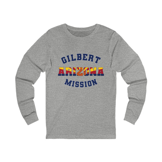 Arizona Gilbert English - Unisex Long Sleeve Cotton Jersey