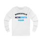 Minnesota Minneapolis Spanish - Unisex Long Sleeve Cotton Jersey