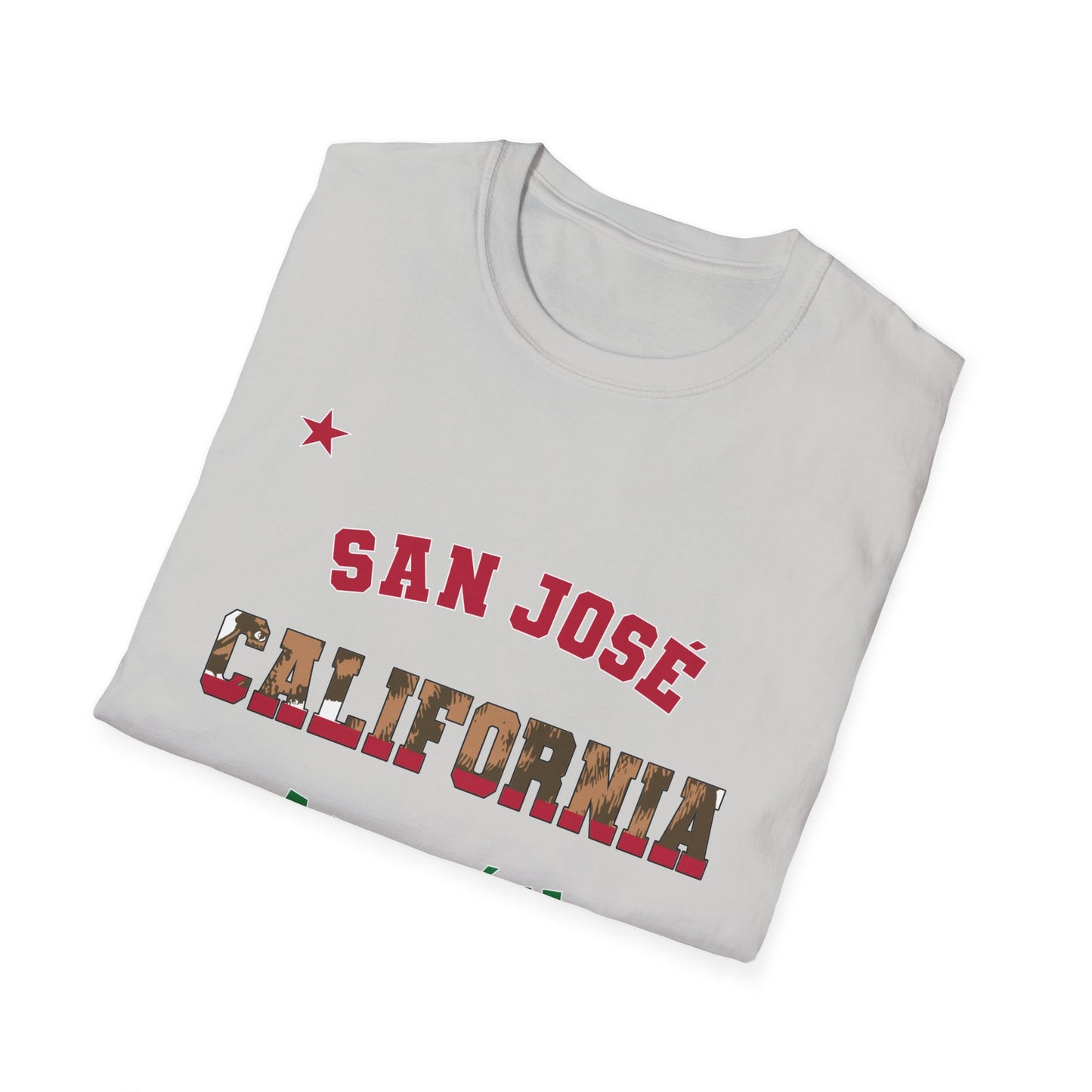 California San Jose Spanish - Unisex Softstyle T-Shirt