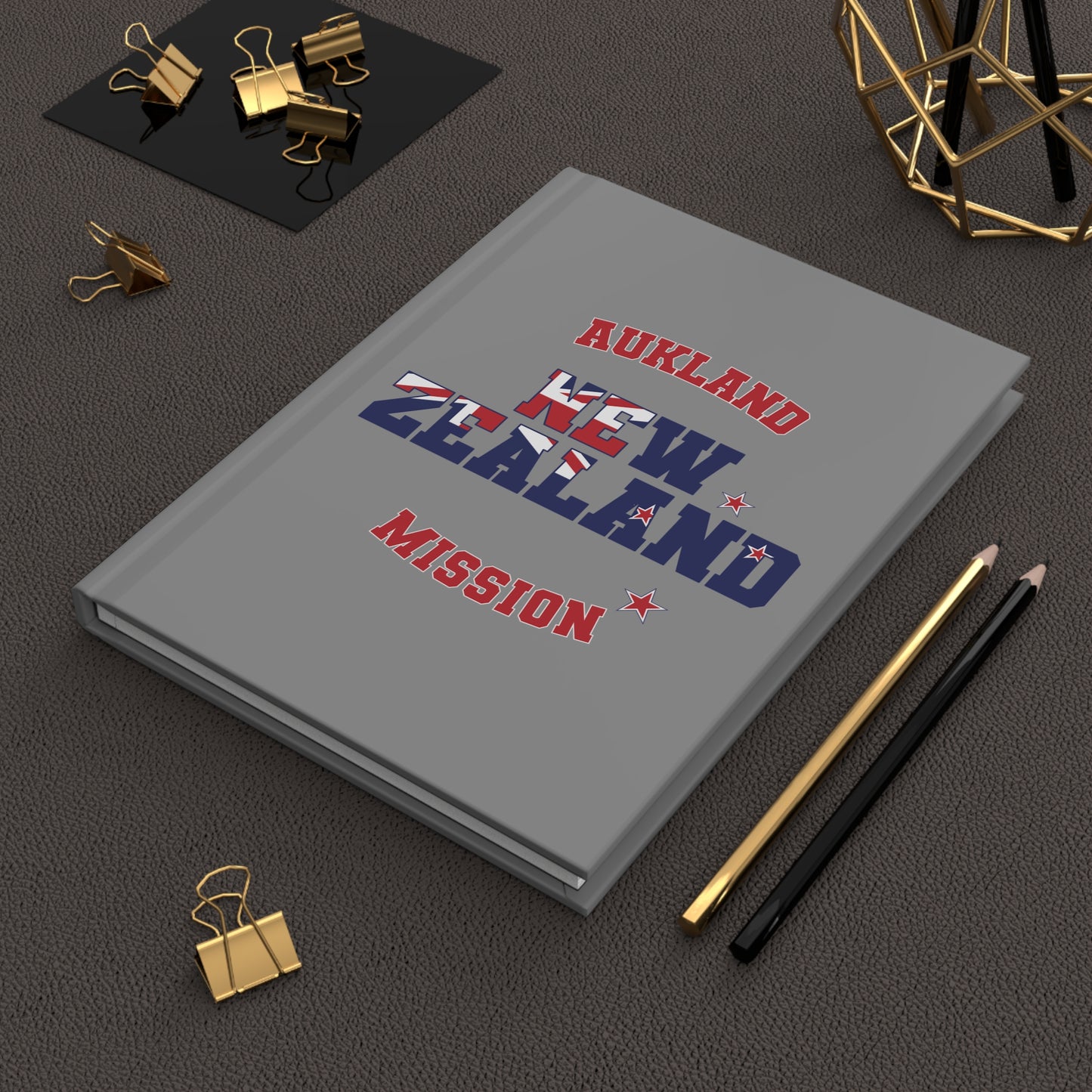 New Zealand Aukland English - Hardcover Journal