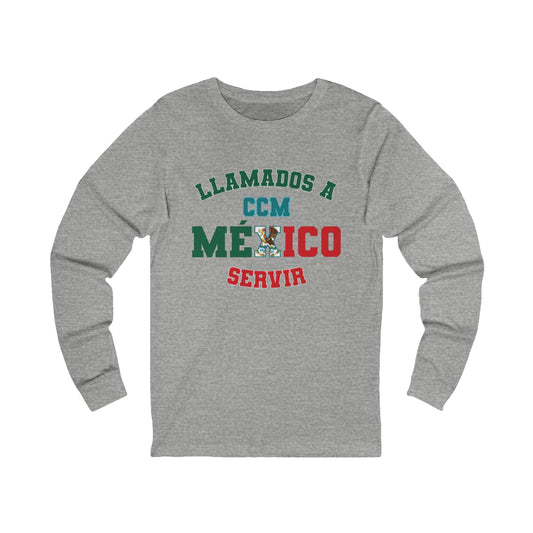 Mexico MTC Spanish - Unisex Long Sleeve Cotton Jersey