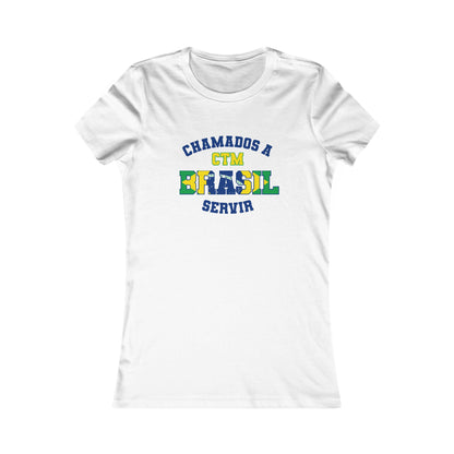 Brazil MTC Portuguese - Ladies' New Favorite Tee