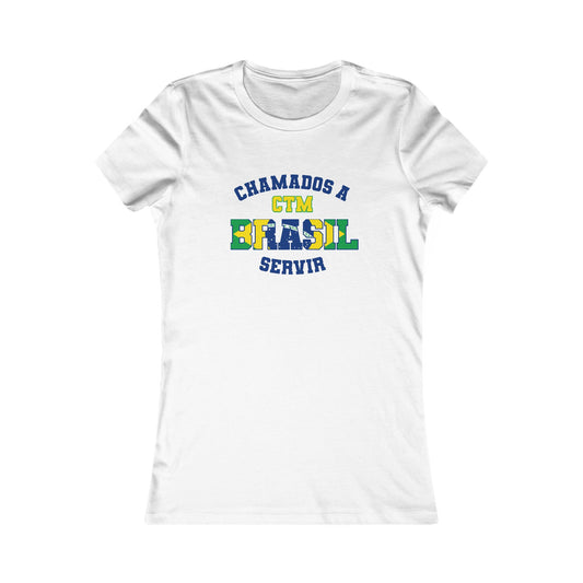 Brazil MTC Portuguese - Ladies' New Favorite Tee