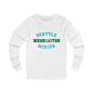 Washington Seattle Spanish - Unisex Long Sleeve Cotton Jersey