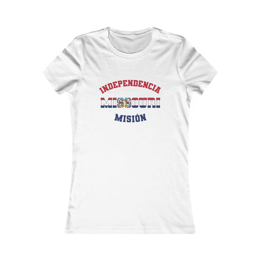 Missouri Independence Spanish - Ladies' New Favorite Tee