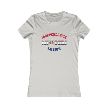 Missouri Independence Spanish - Ladies' New Favorite Tee