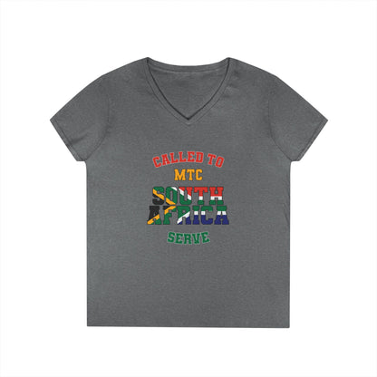 South Africa MTC English - Ladies' V-Neck T-Shirt