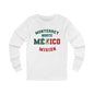 Mexico Monterrey North Spanish - Unisex Long Sleeve Cotton Jersey