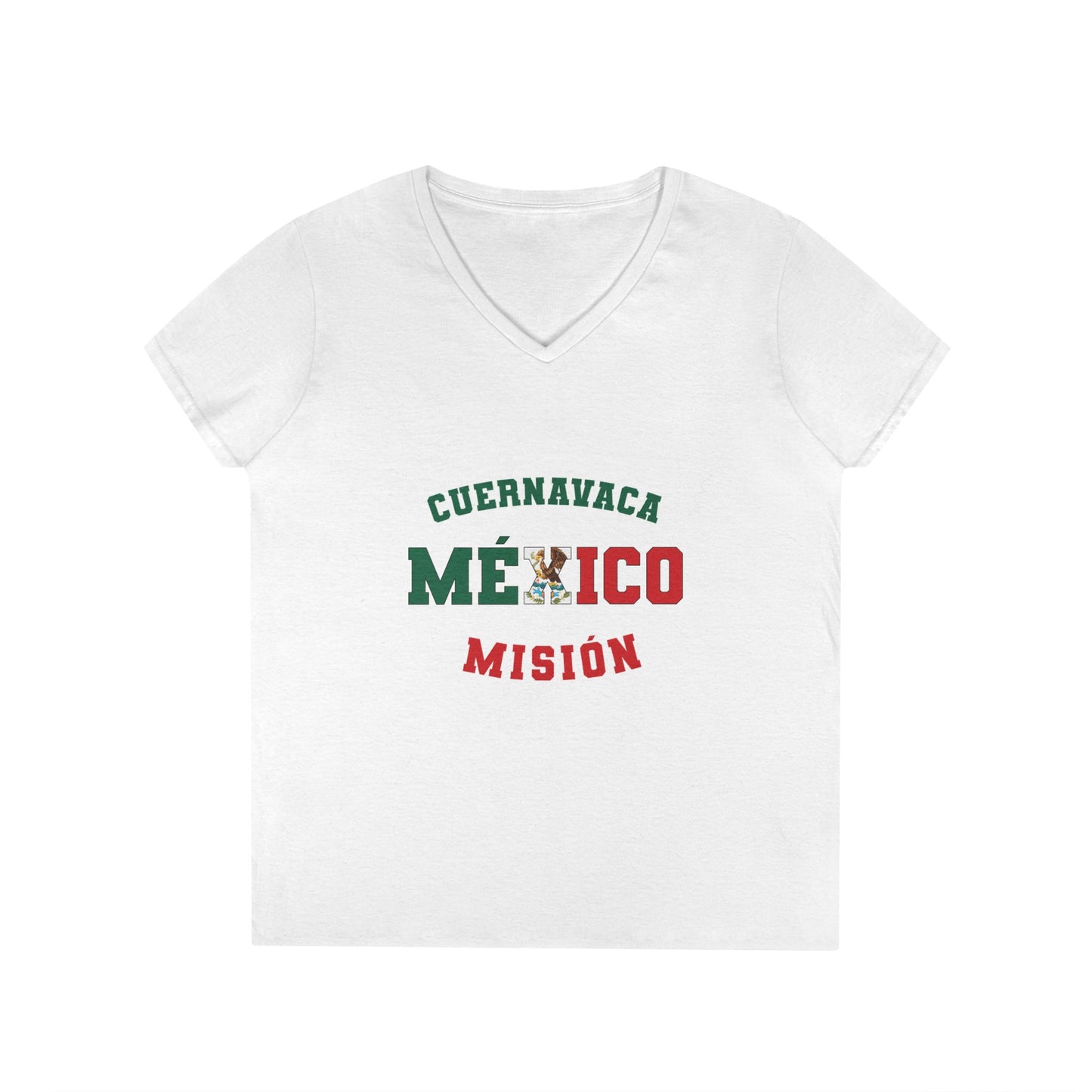 Mexico Cuernavaca Spanish - Ladies' V-Neck T-Shirt