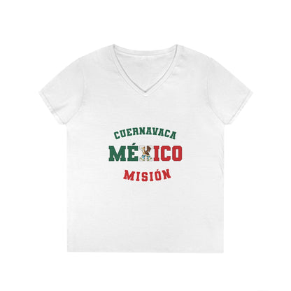 Mexico Cuernavaca Spanish - Ladies' V-Neck T-Shirt