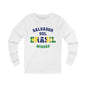 Brazil Salvador South Portuguese - Unisex Long Sleeve Cotton Jersey