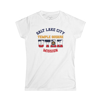 Utah Salt Lake City Temple Square English - The Classic P-Day Tee for Ladies
