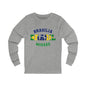 Brazil Brasilia Portuguese - Unisex Long Sleeve Cotton Jersey