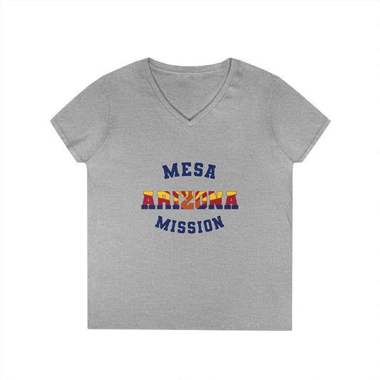 Arizona Mesa English - Ladies' V-Neck T-Shirt