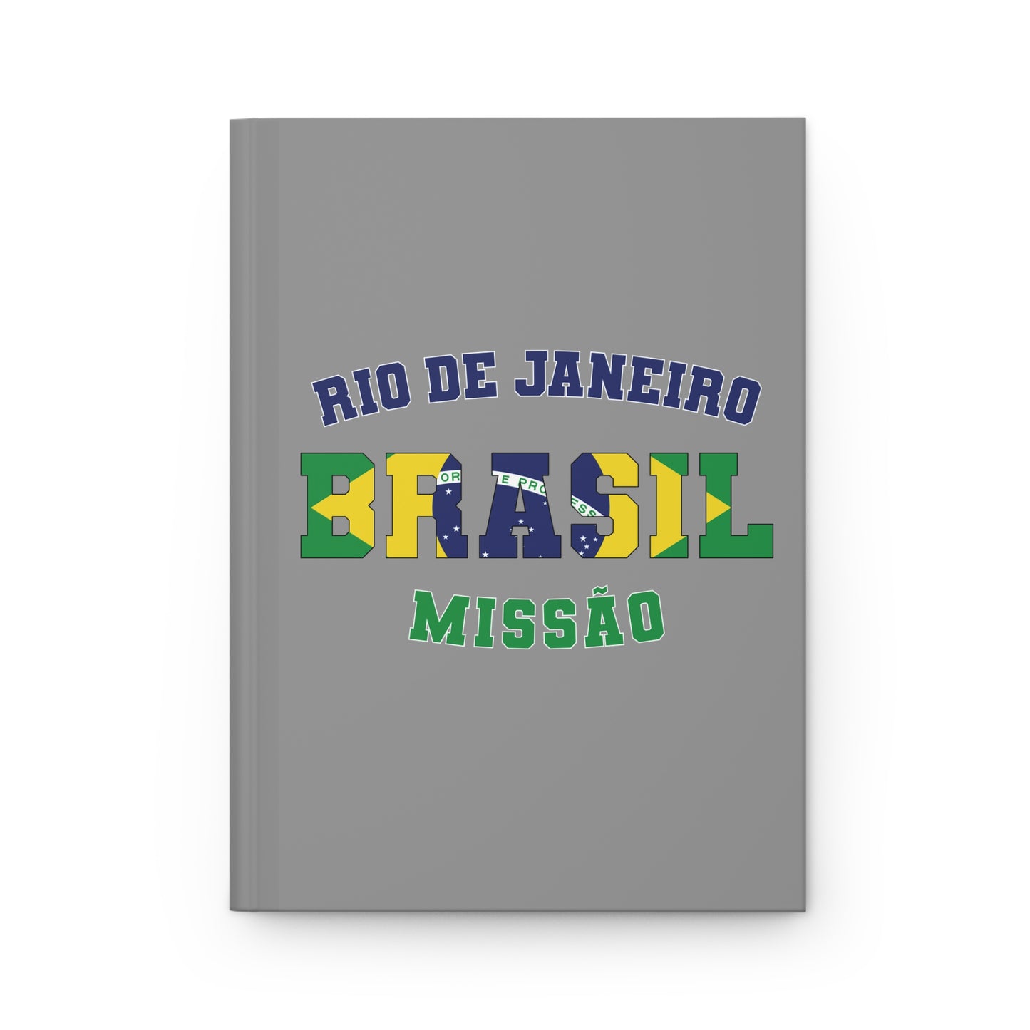 Brazil Rio de Janeiro Portuguese - Hardcover Journal