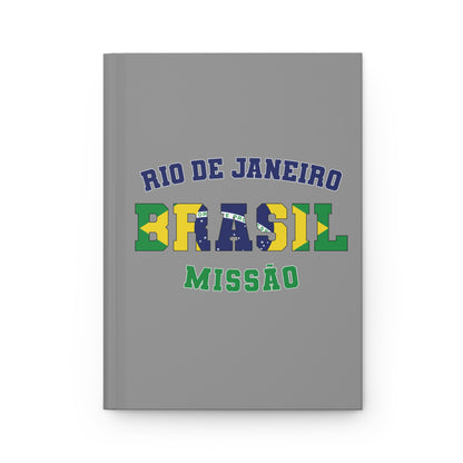Brazil Rio de Janeiro Portuguese - Hardcover Journal